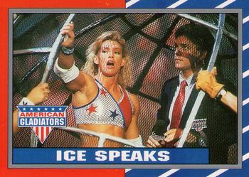 1991 Topps American Gladiators #81 Ice Speaks Front